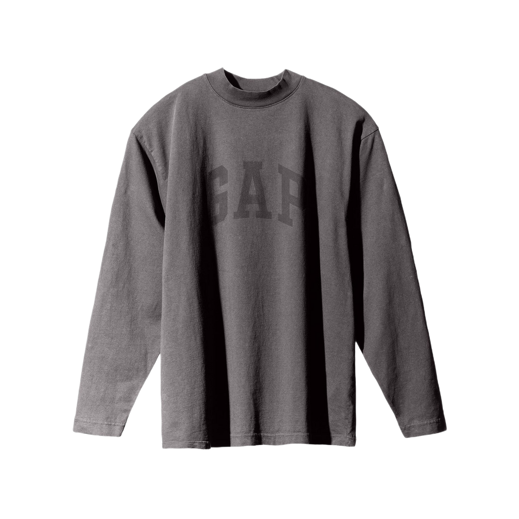 Yeezy Gap Balenciaga Dove Longsleeve Tee Dark Grey LC
