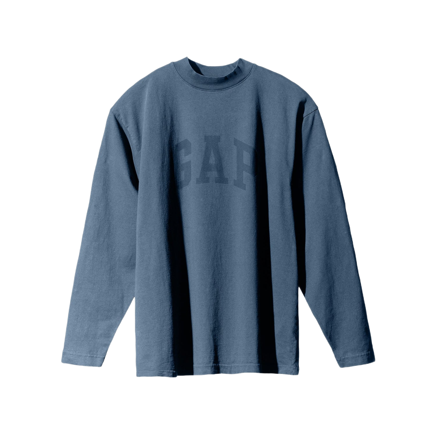 Yeezy Gap Balenciaga Dove Longsleeve Tee Dark Blue