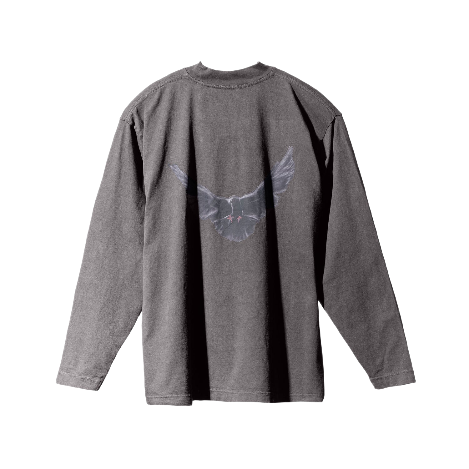 Yeezy Gap Balenciaga Dove Longsleeve Tee Dark Grey