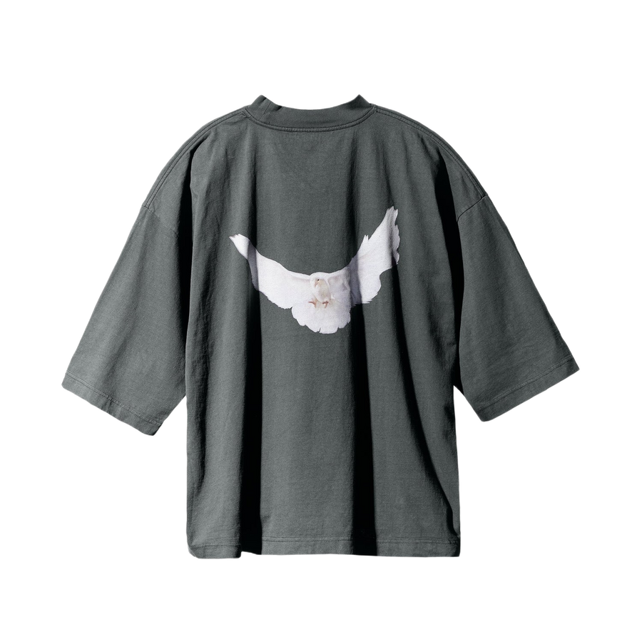 Yeezy Gap Balenciaga Dove 3/4 Sleeve Tee Dark Green LC