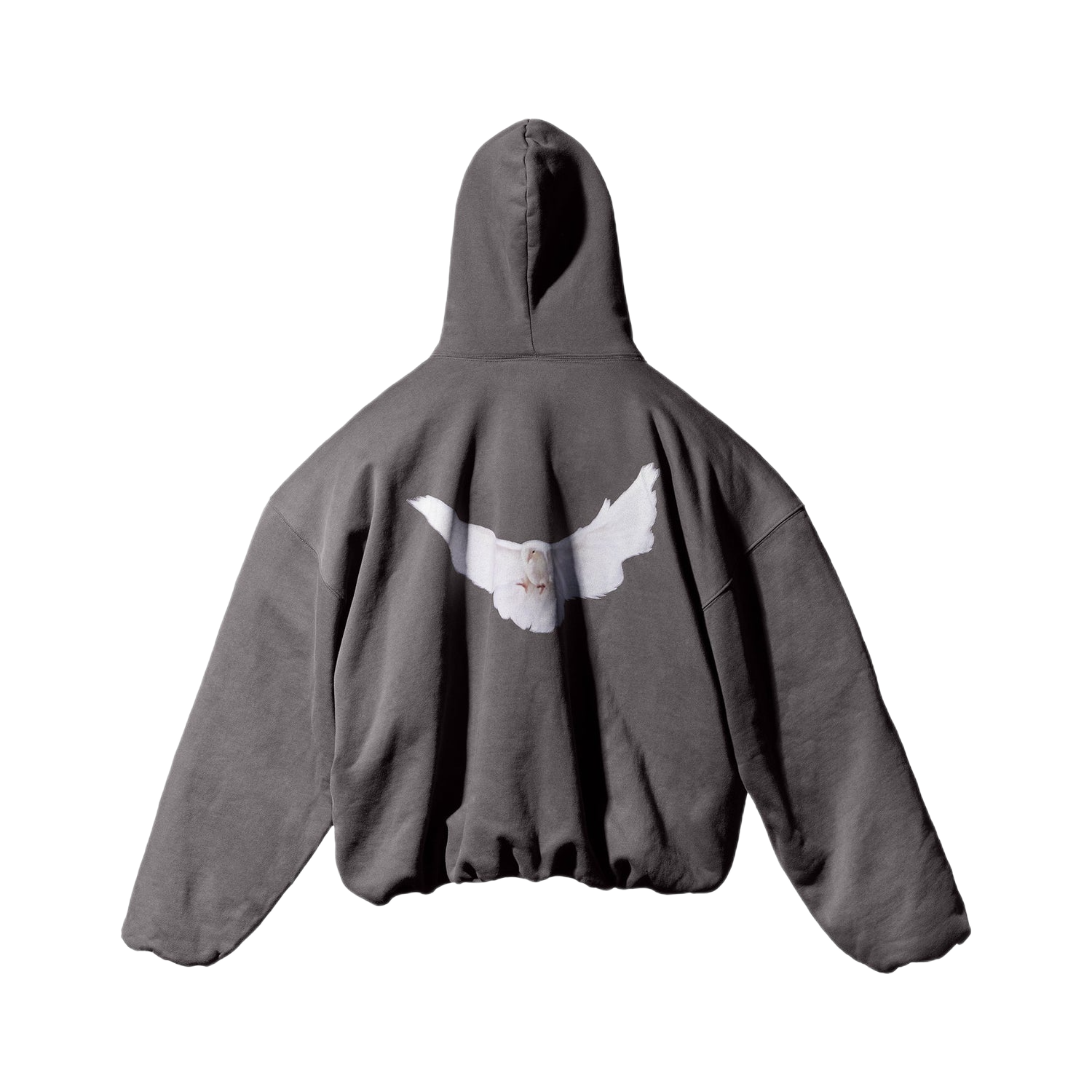 Yeezy Gap Balenciaga Dove Hoodie Dark Grey