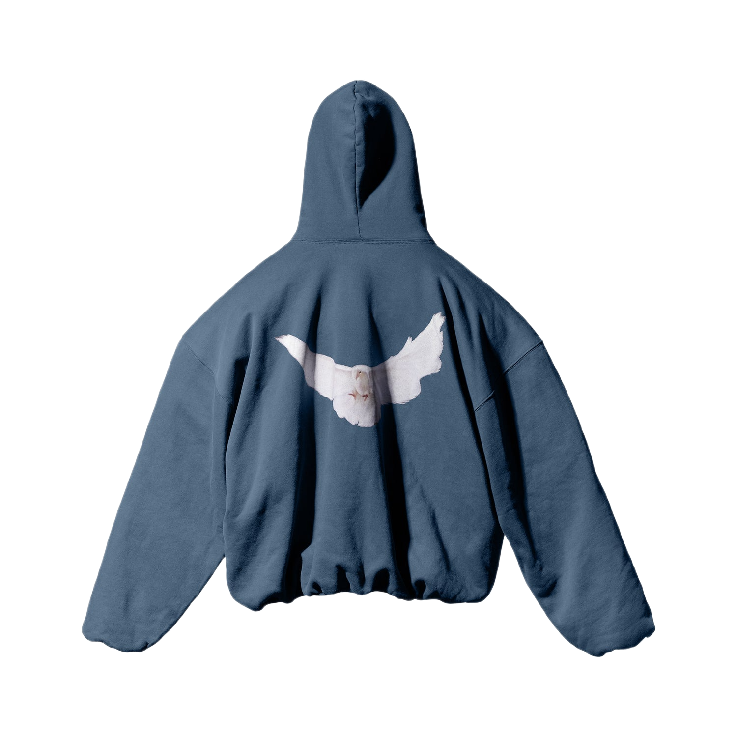 Yeezy Gap Balenciaga Dove Hoodie Dark Blue