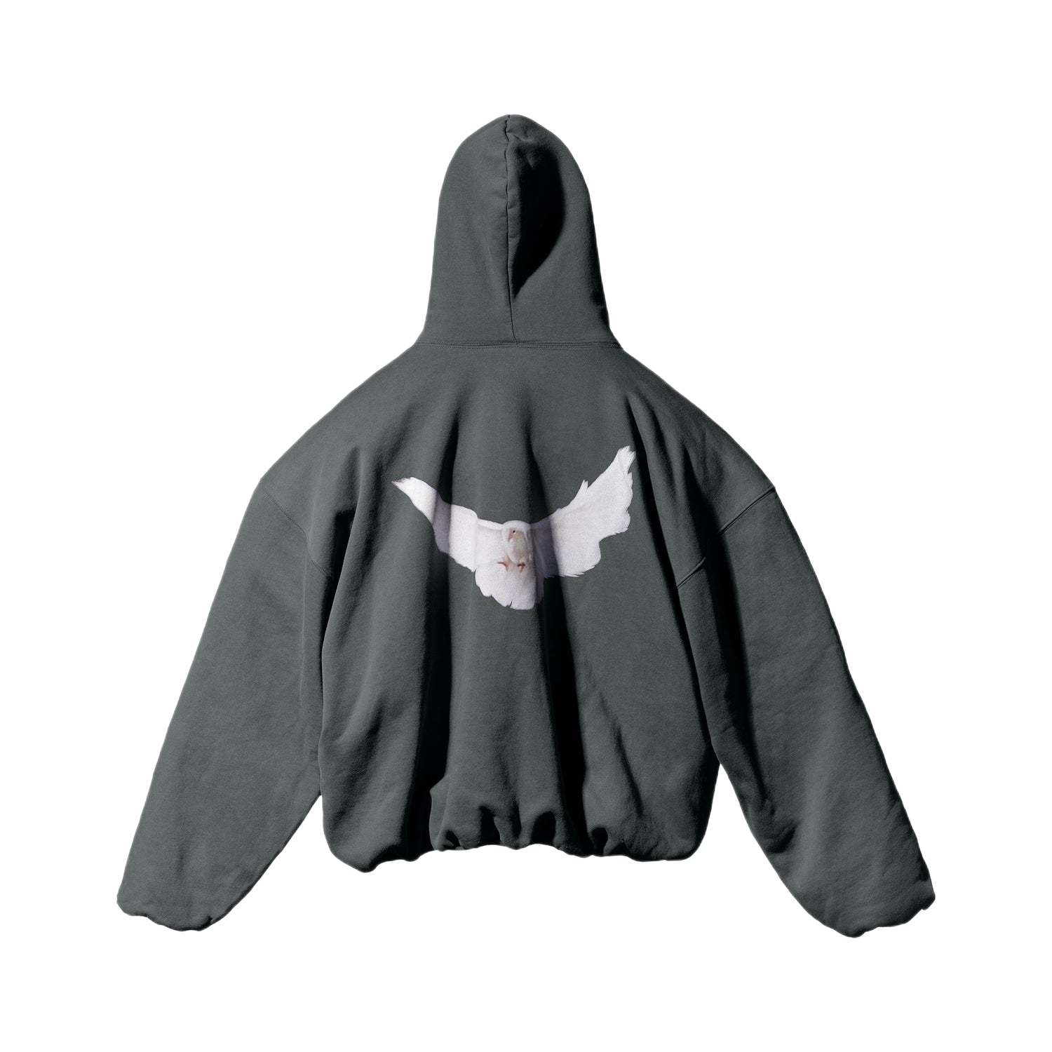 Yeezy Gap Balenciaga Dove Hoodie Dark Green