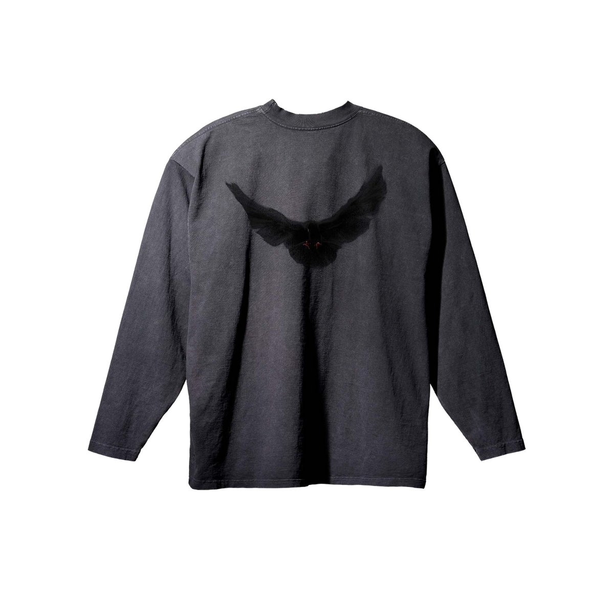 Yeezy Gap Balenciaga Dove Longsleeve Tee Washed Black Laa