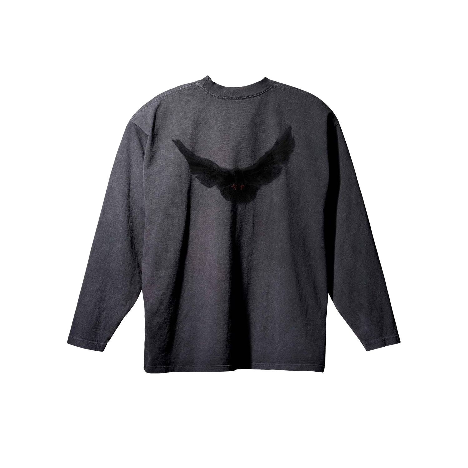 Yeezy Gap Balenciaga Dove Longsleeve Tee Washed Black Laa