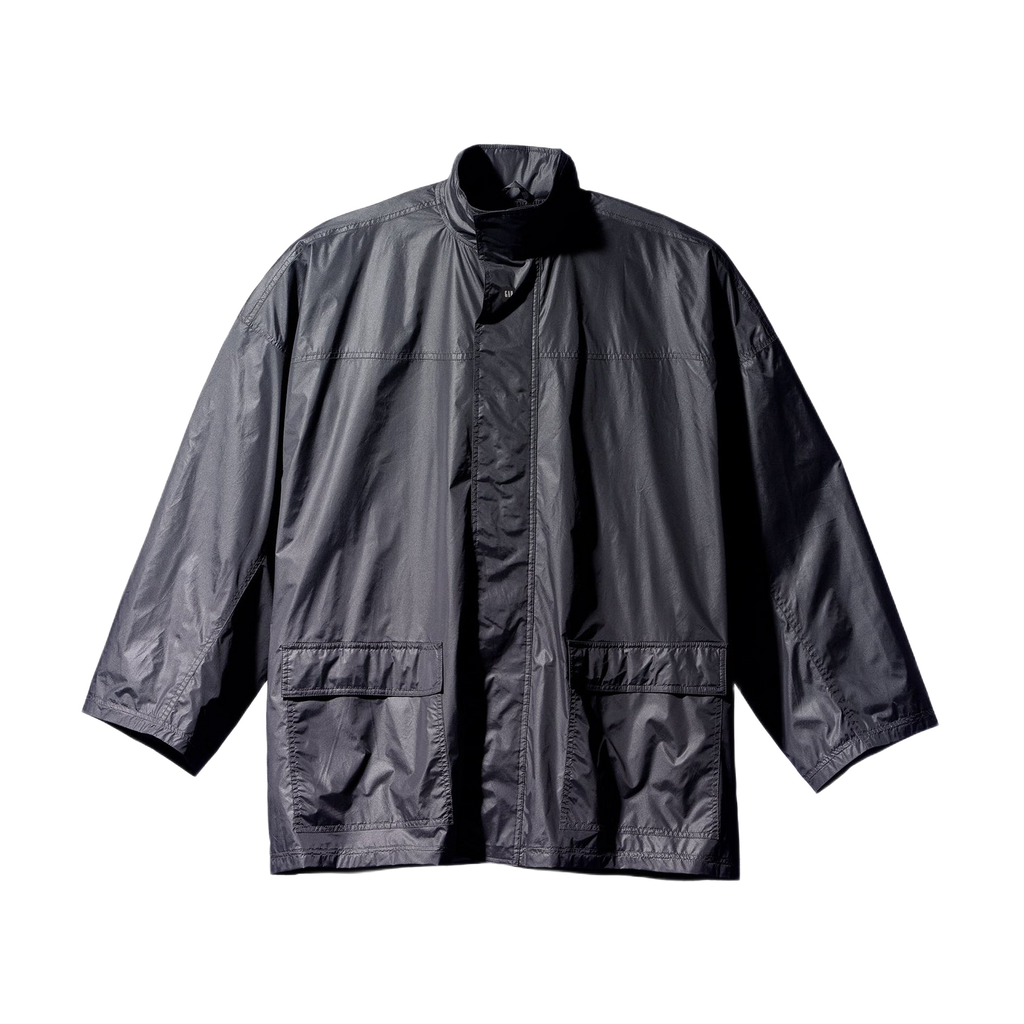 Yeezy Gap Balenciaga Nylon Coated Parka Black