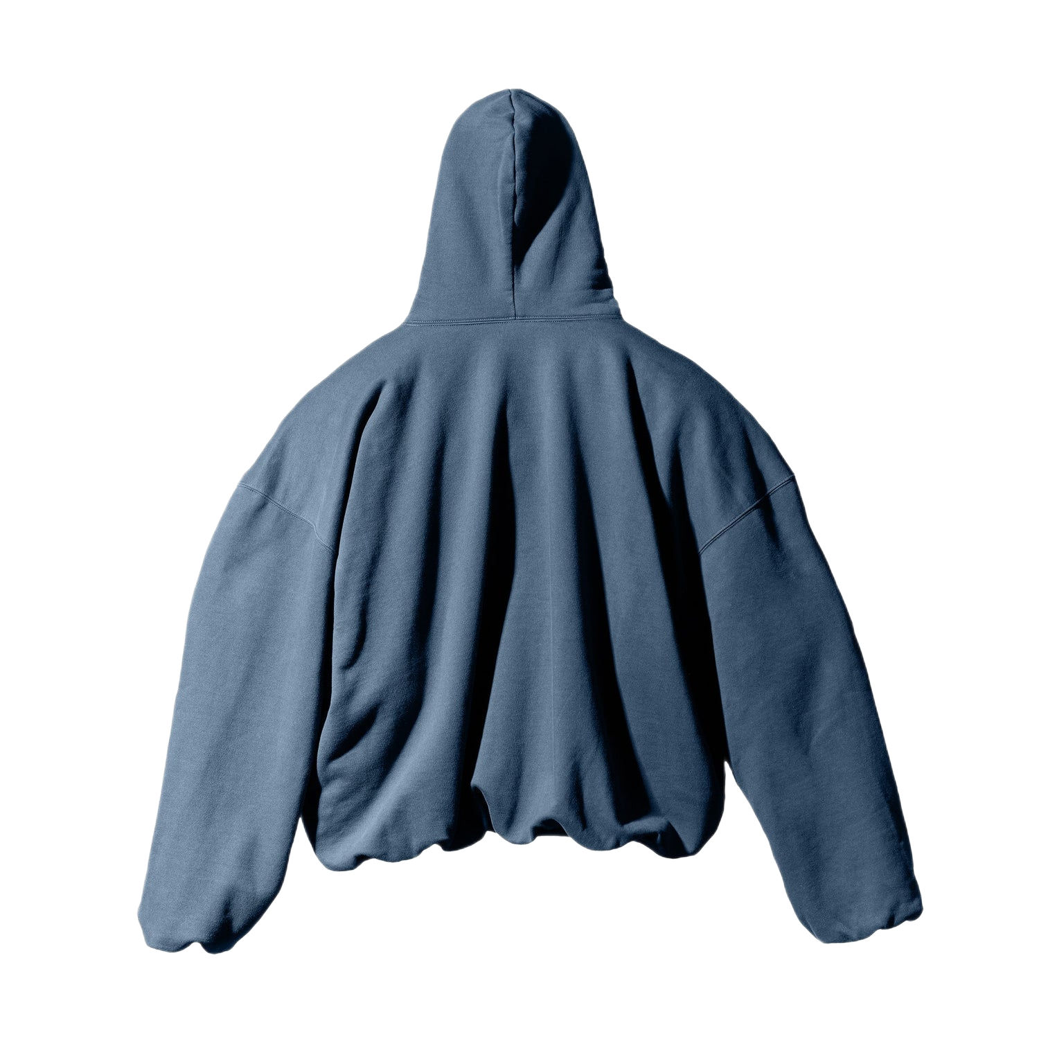 Yeezy Gap Balenciaga Logo Hoodie Dark Blue