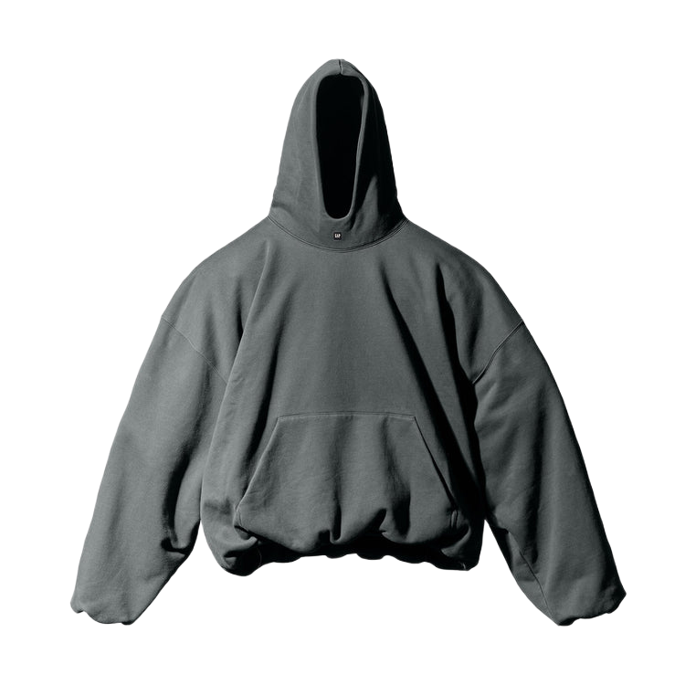 Yeezy Gap Engineered by Balenciaga Logo Hoodie Dark Green