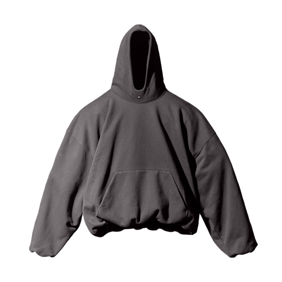 Yeezy Gap Balenciaga Logo Hoodie Dark Grey LC
