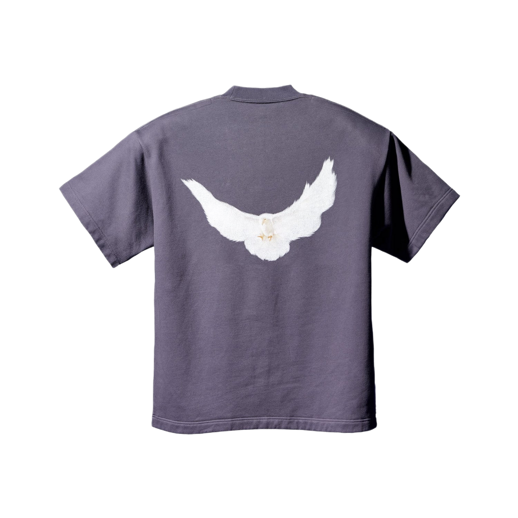 Yeezy Gap Balenciaga Dove Padded Heavy Fleece Tee Black