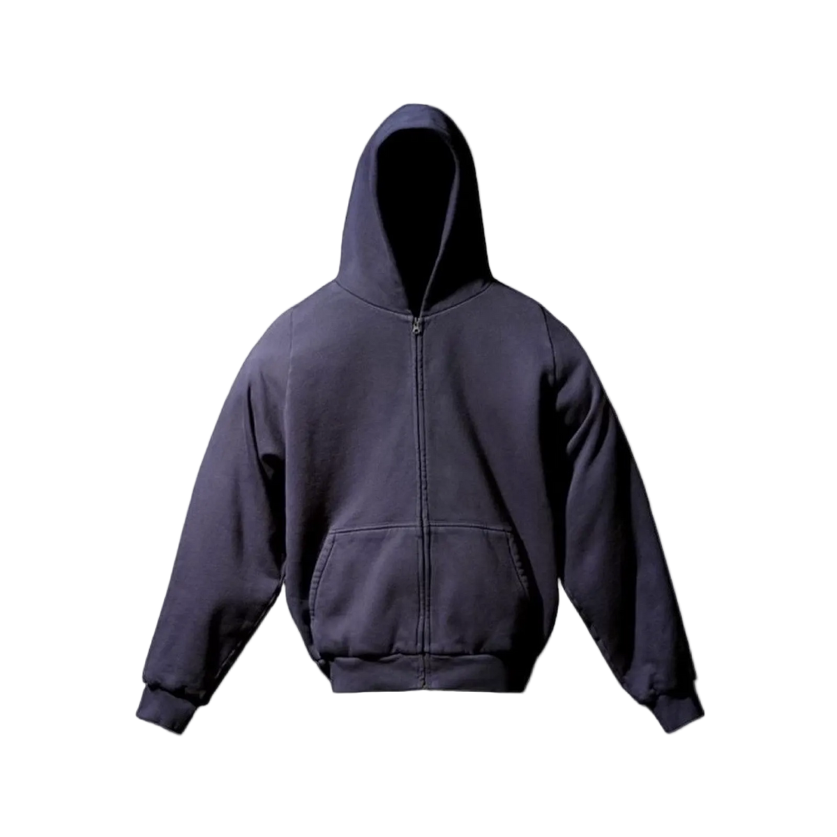 Yeezy Gap Cotton Fleece Zip Up Navy