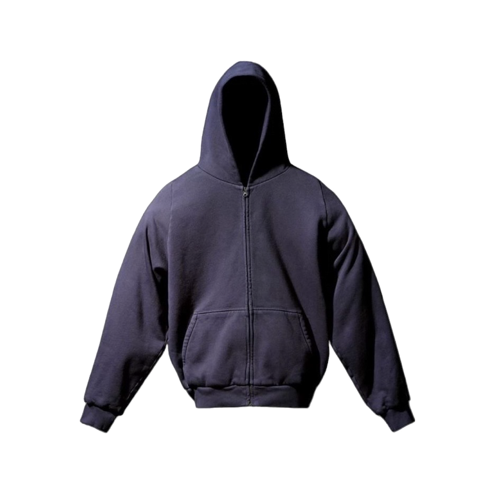 Yeezy Gap Cotton Fleece Zip Up Navy