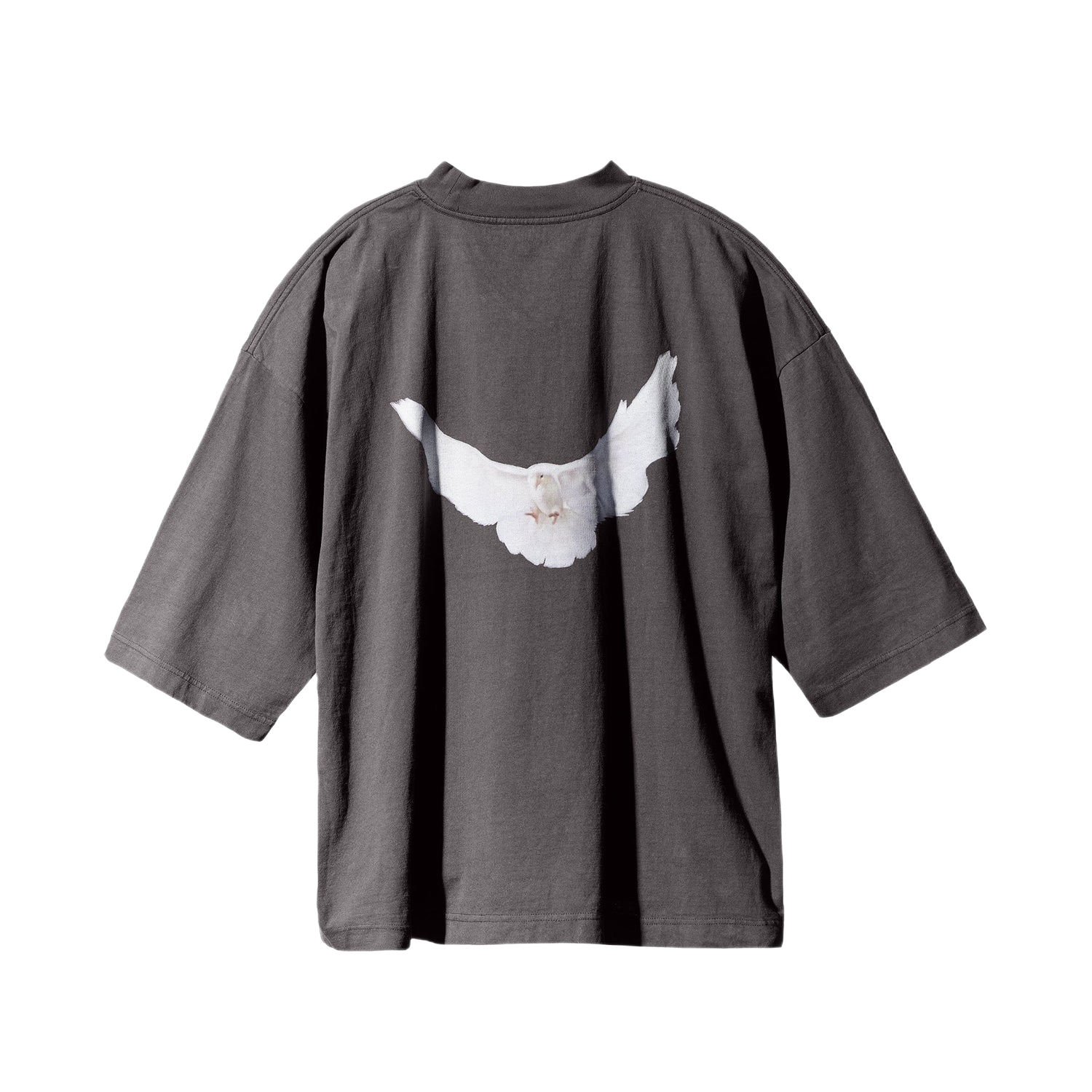 Yeezy Gap Balenciaga Dove 3/4 Sleeve Tee Dark Grey
