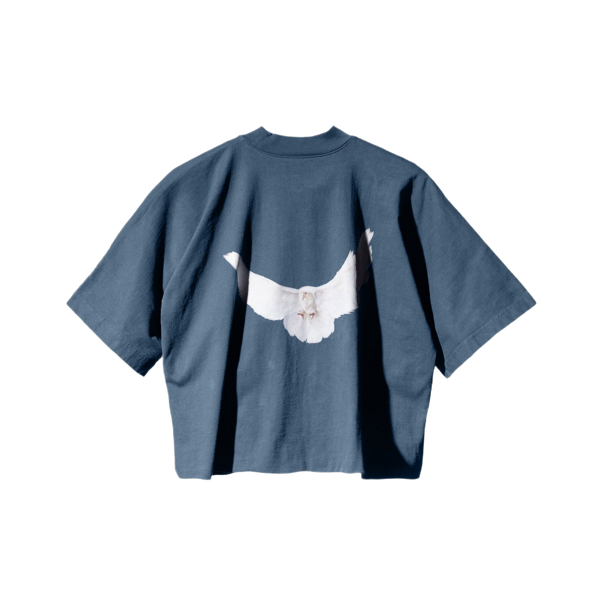 Yeezy Gap Balenciaga Dove No Seam Tee Dark Blue