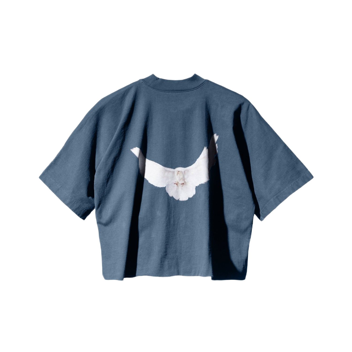 Yeezy Gap Balenciaga Dove No Seam Tee Dark Blue