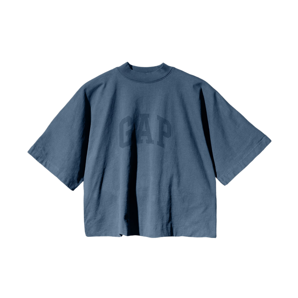 Yeezy Gap Balenciaga Dove No Seam Tee Dark Blue