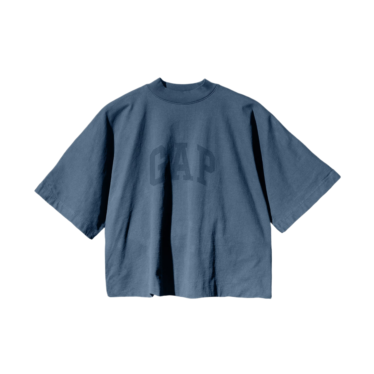 Yeezy Gap Balenciaga Dove No Seam Tee Dark Blue