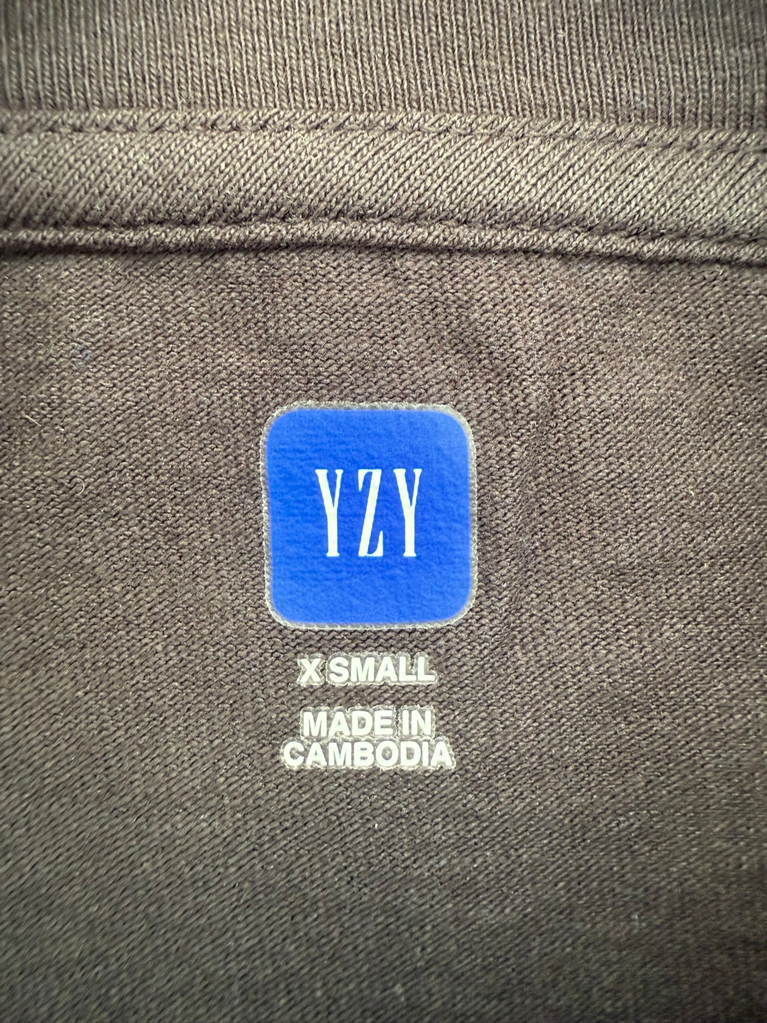 Yeezy Gap Balenciaga Dove 3/4 Sleeve Tee Black LC