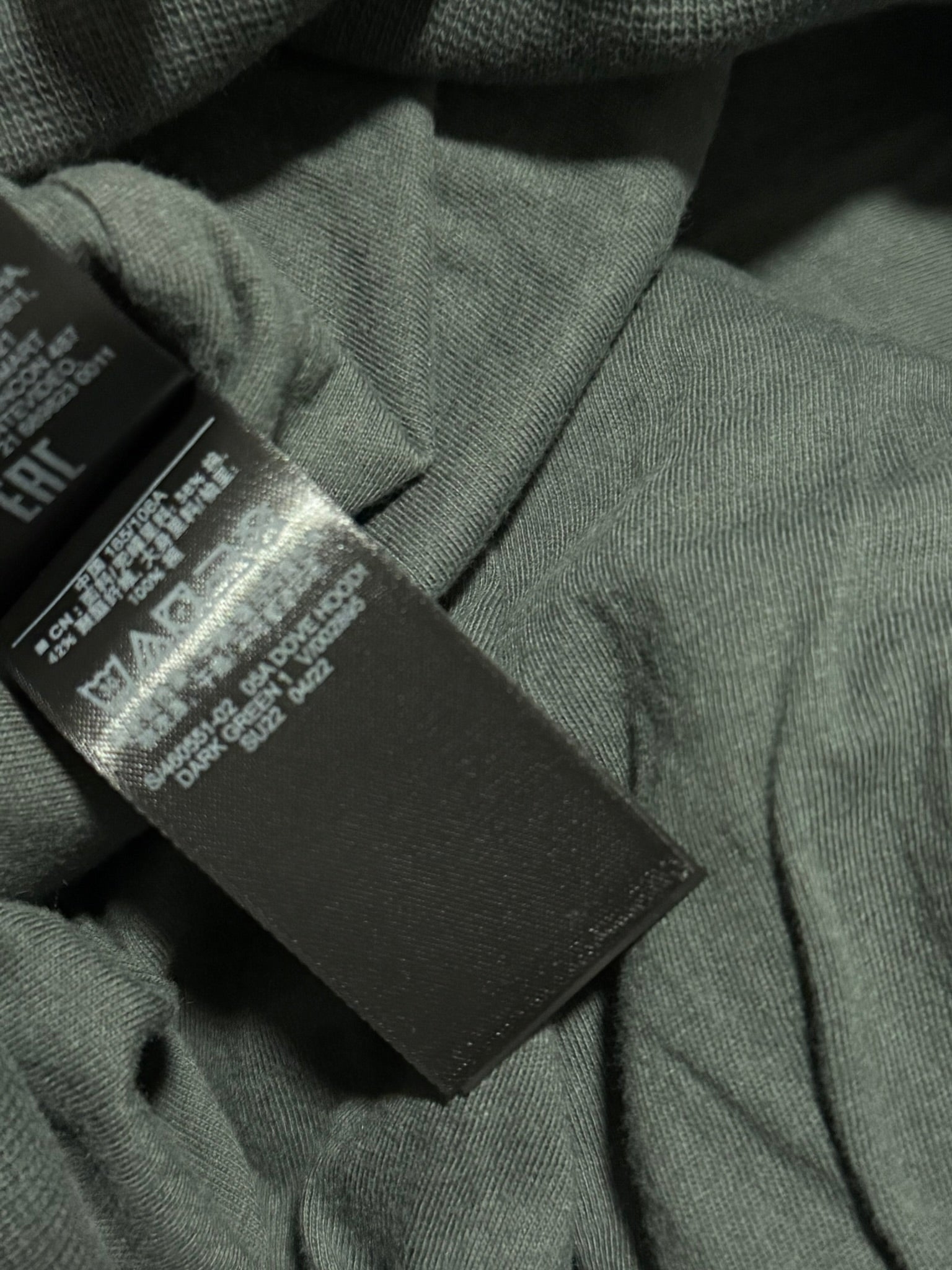 Yeezy Gap Balenciaga Dove Hoodie Dark Green LC