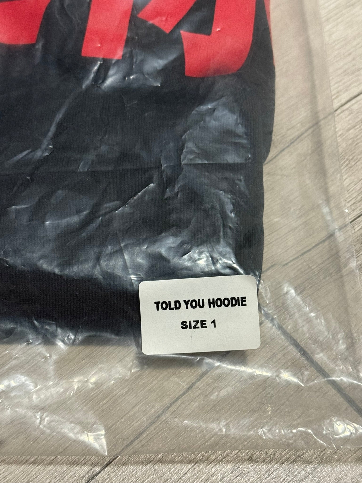 Yeezy Told You Hoodie Haikou Exclusive LC