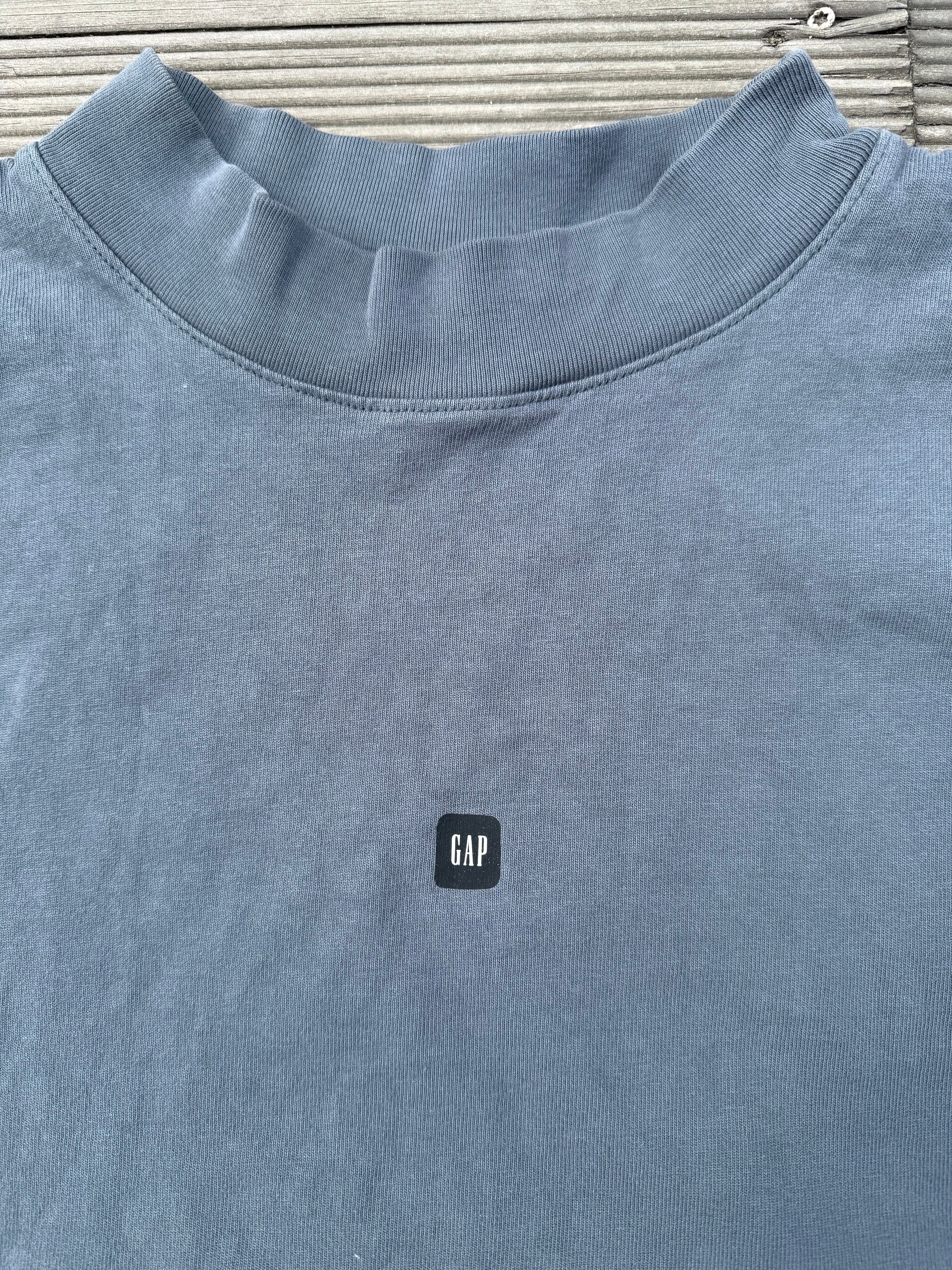 Yeezy Gap Balenciaga Logo Longsleeve Dark Green