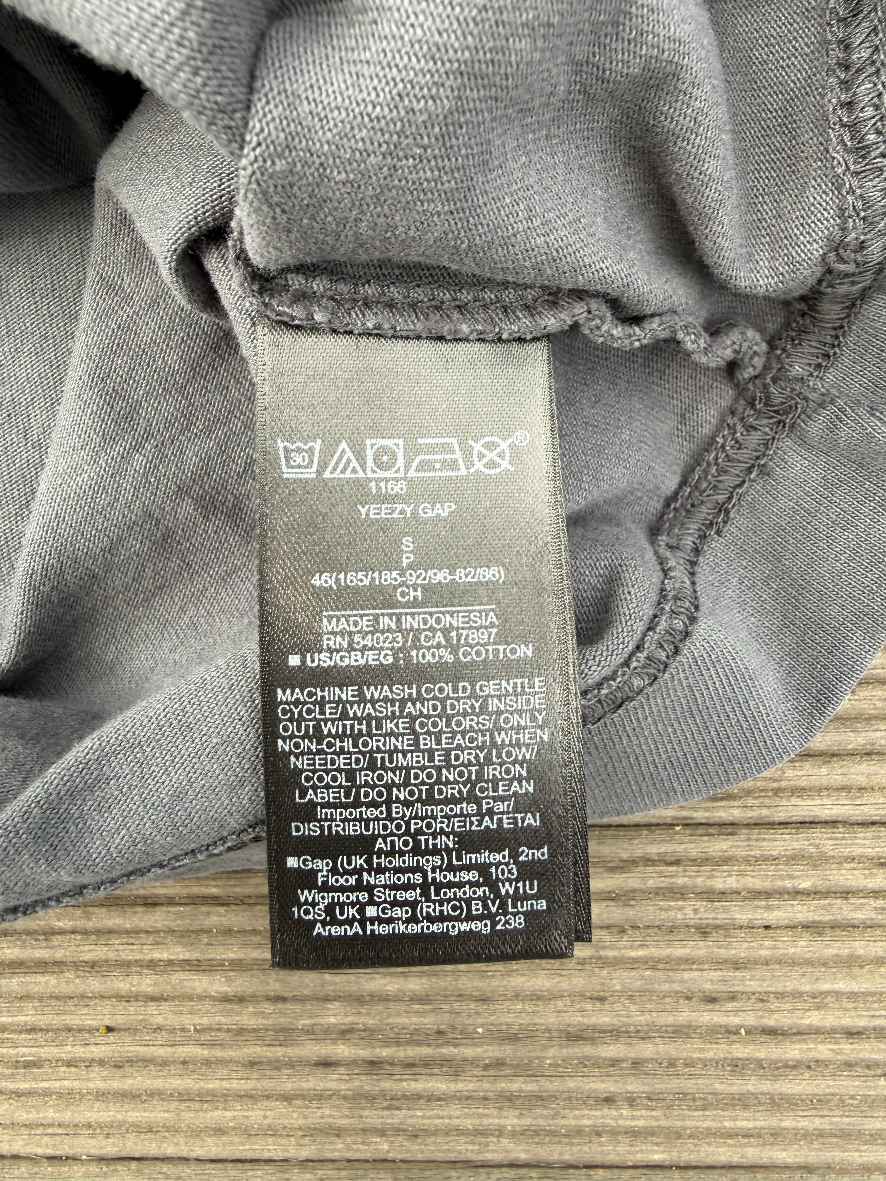 Yeezy Gap Balenciaga Logo Longsleeve Dark Green