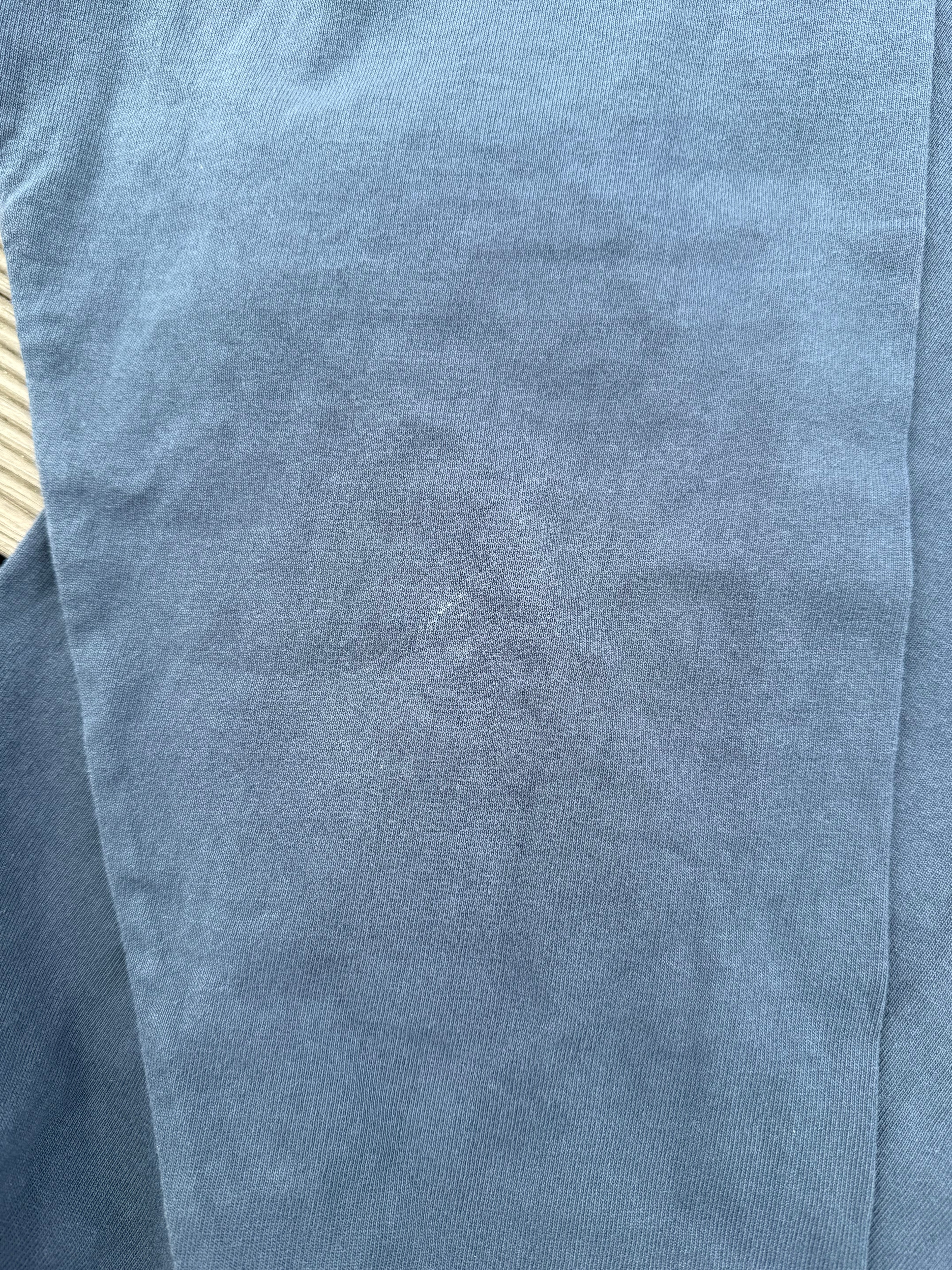 Yeezy Gap Balenciaga Logo Longsleeve Dark Blue