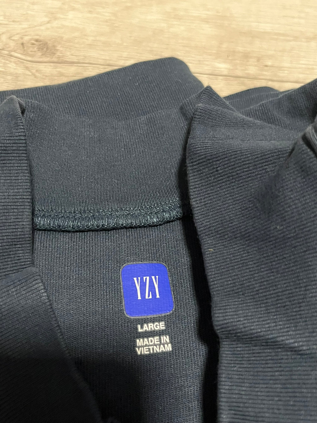 Yeezy Gap Balenciaga Dove No Seam Tee Dark Blue LC