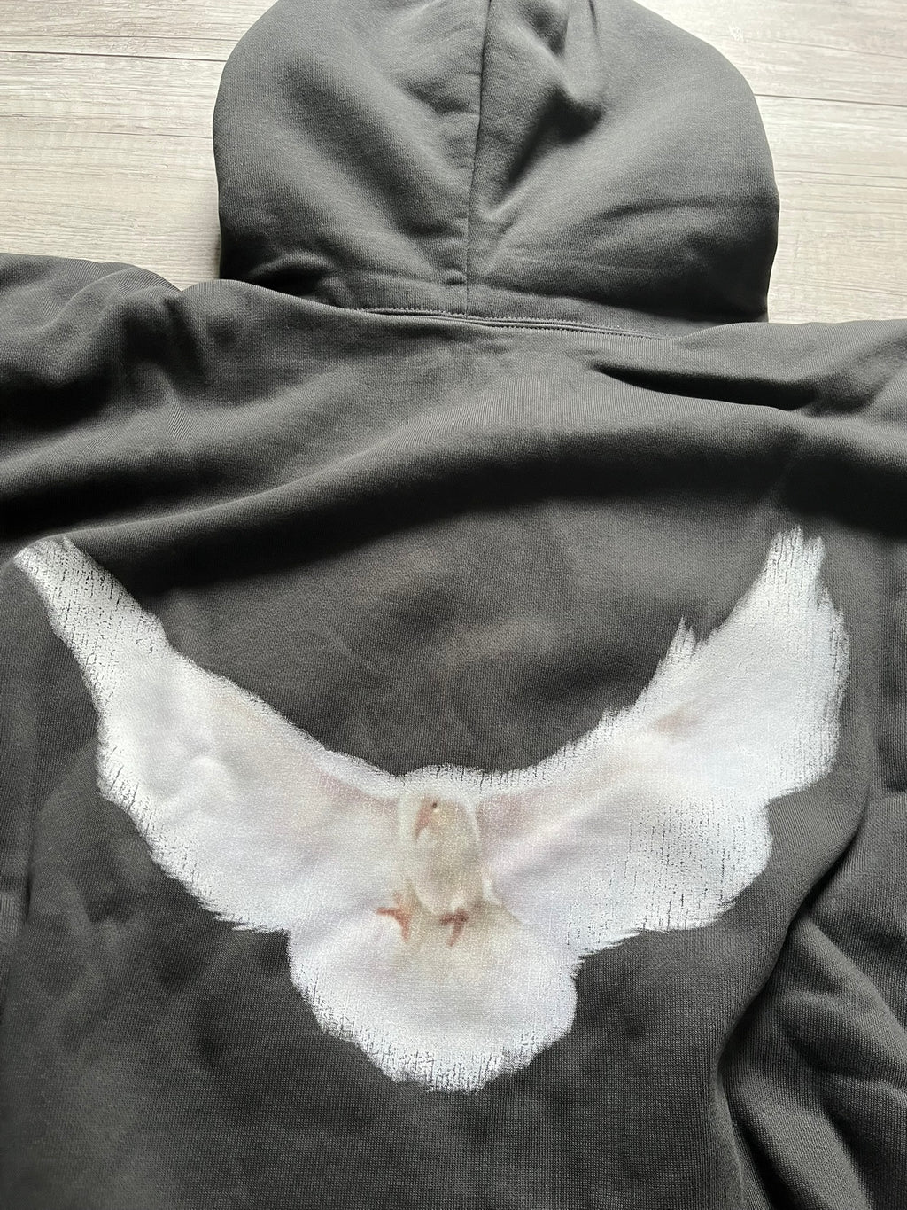 Yeezy Gap Balenciaga Dove Hoodie Black LC