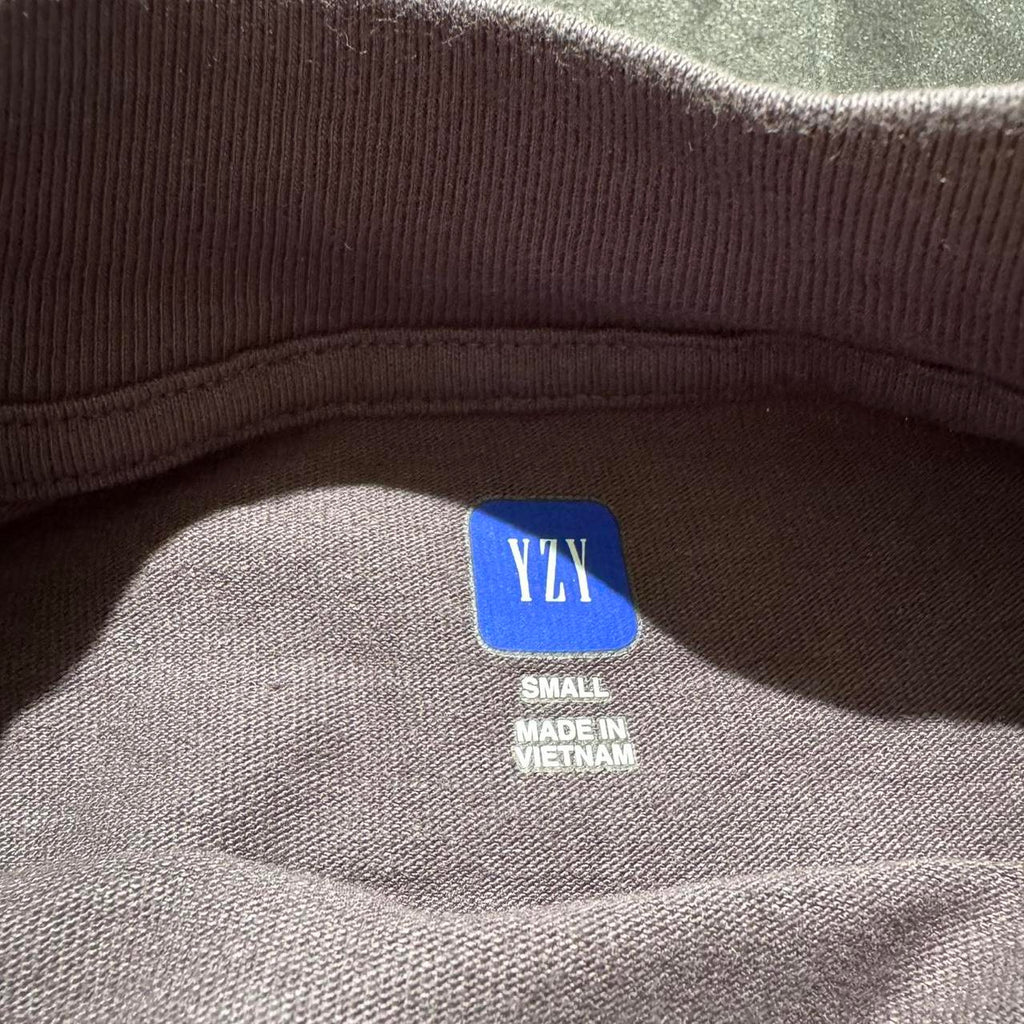 Yeezy Gap Balenciaga Dove Longsleeve Tee Dark Grey LC