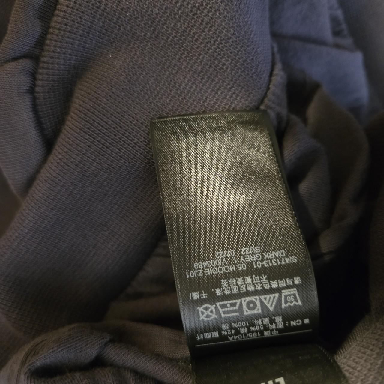 Yeezy Gap Balenciaga Logo Hoodie Dark Grey LC