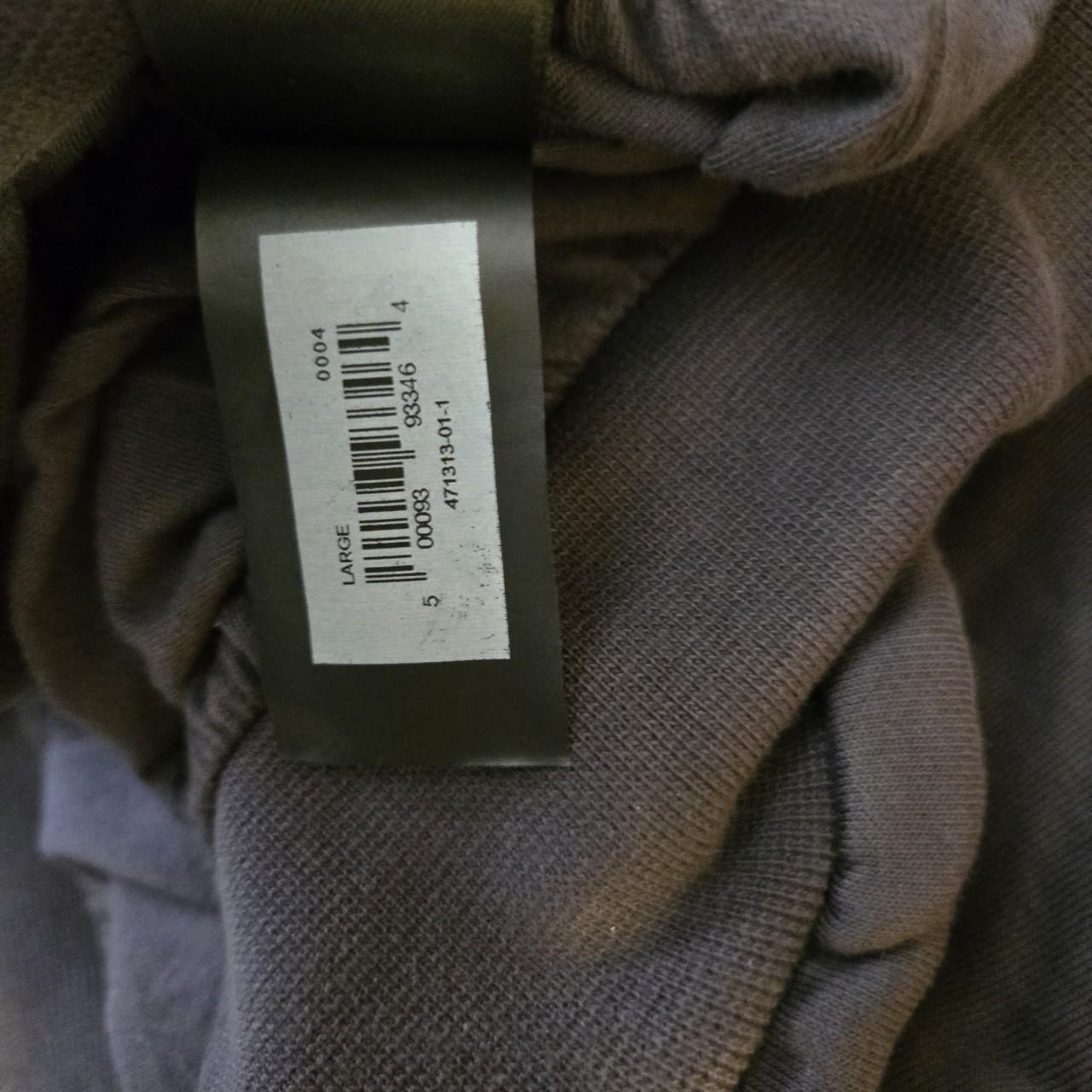Yeezy Gap Balenciaga Logo Hoodie Dark Grey LC