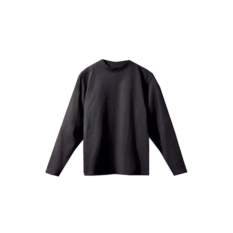 Yeezy Gap Regular Fit Longsleeve tee Black Sample (No Packaging)