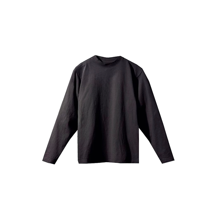 Yeezy Gap Regular Fit Longsleeve tee Black Sample (No Packaging)