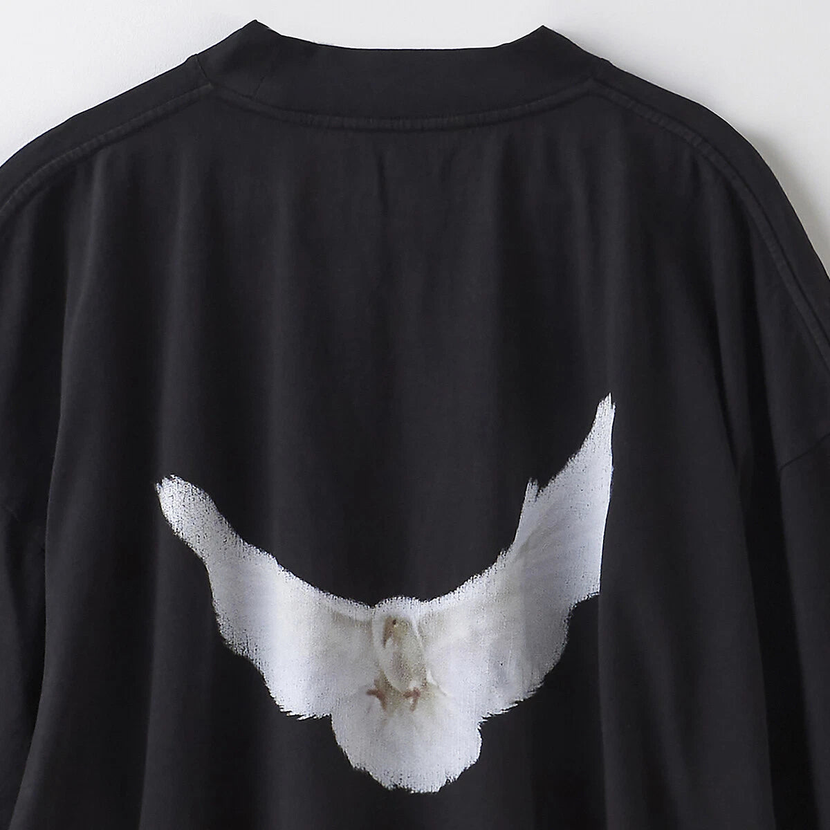 Yeezy Gap Balenciaga Dove 3/4 Sleeve Tee Black LC