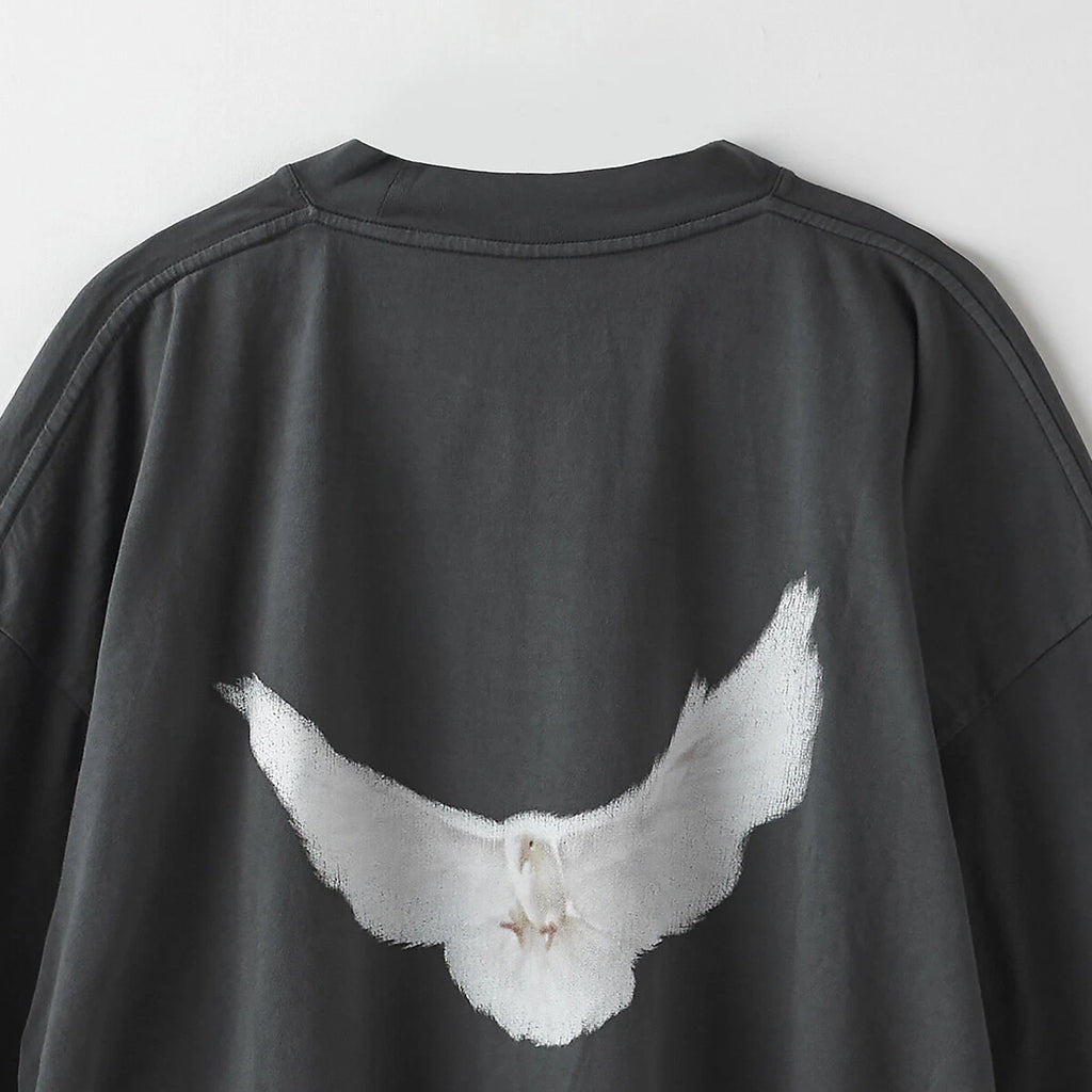 Yeezy Gap Balenciaga Dove 3/4 Sleeve Tee Dark Green LC