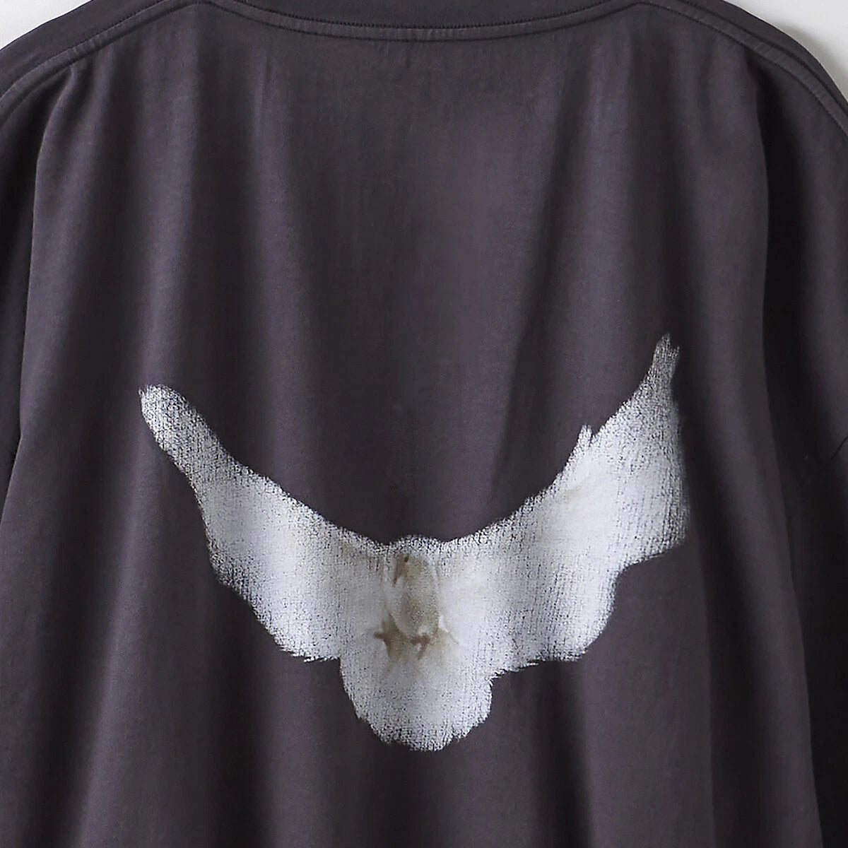 Yeezy Gap Balenciaga Dove 3/4 Sleeve Tee Dark Grey LC