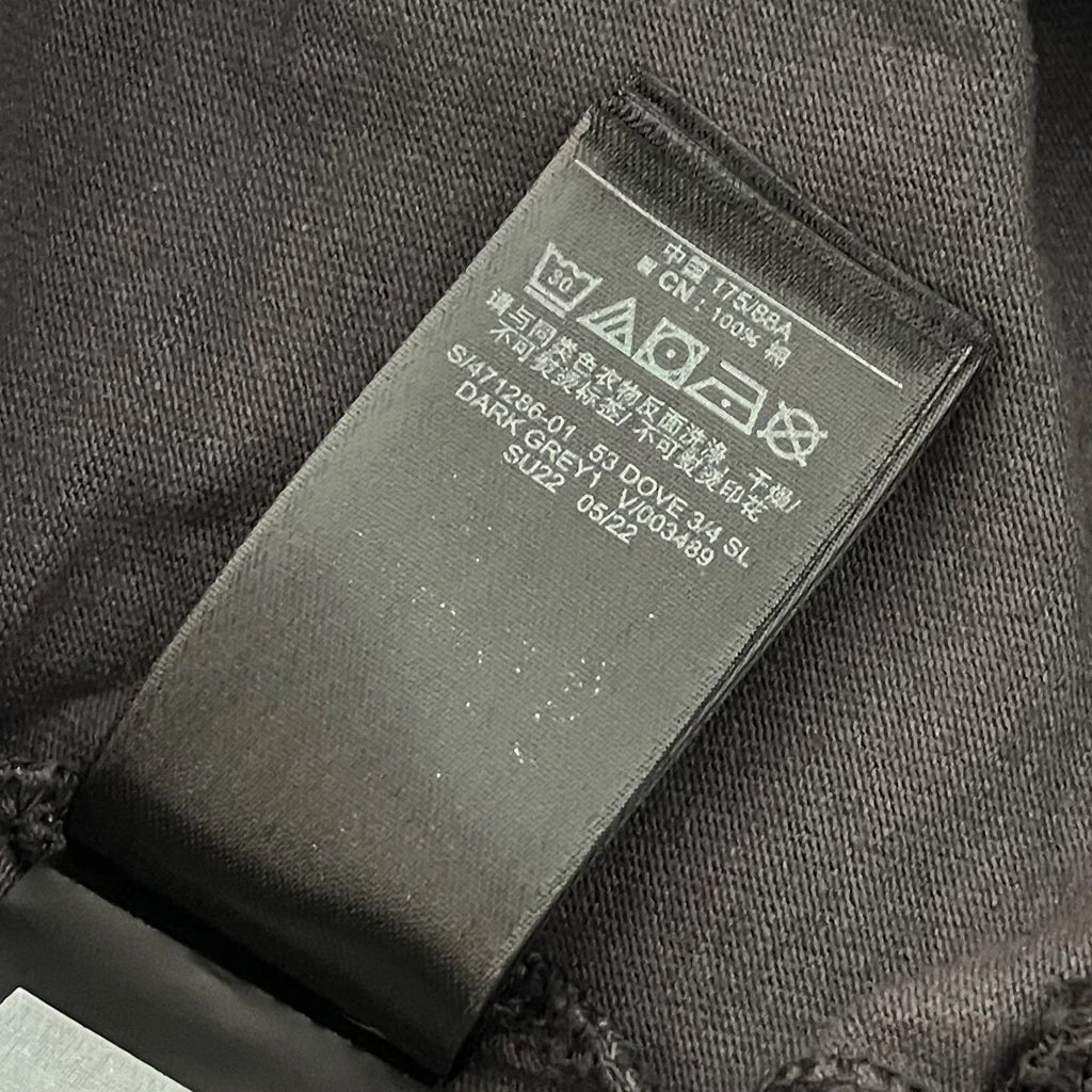 Yeezy Gap Balenciaga Dove 3/4 Sleeve Tee Dark Grey LC