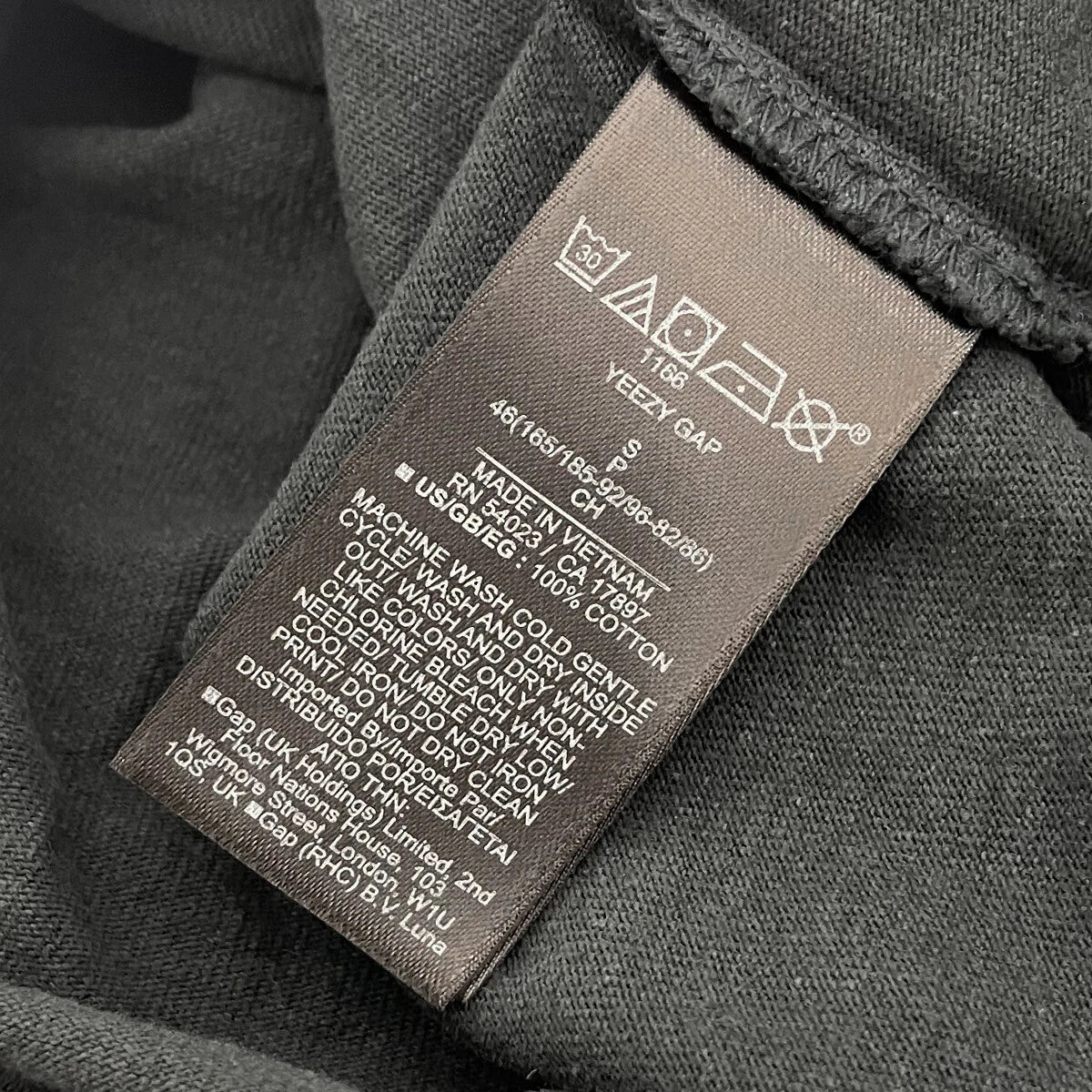 Yeezy Gap Balenciaga Dove Longsleeve Tee Black LC