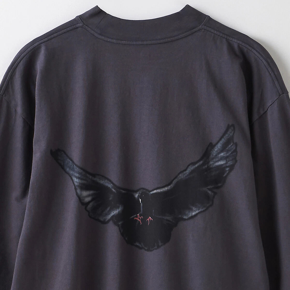 Yeezy Gap Balenciaga Dove Longsleeve Tee Dark Grey LC