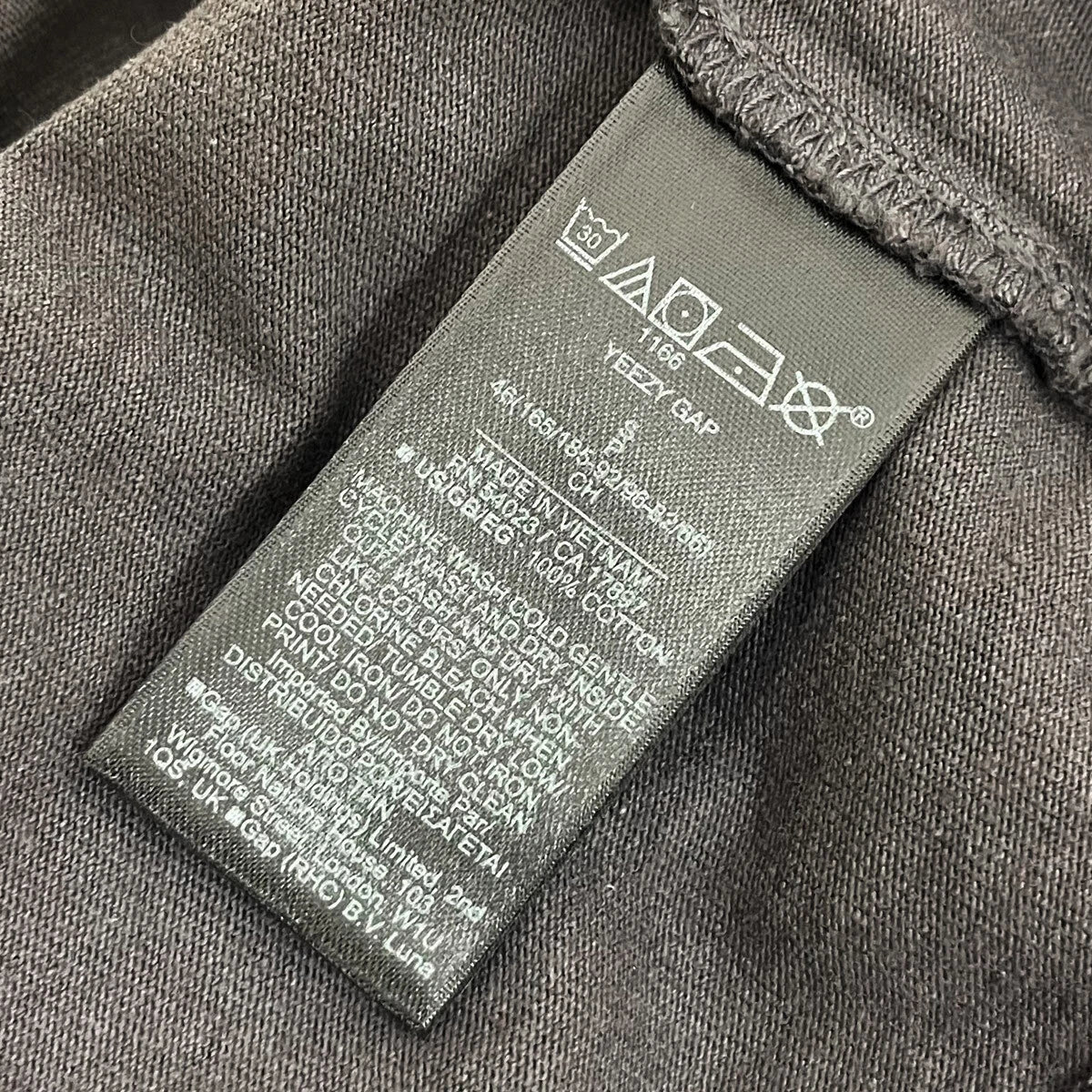 Yeezy Gap Balenciaga Dove Longsleeve Tee Dark Grey LC