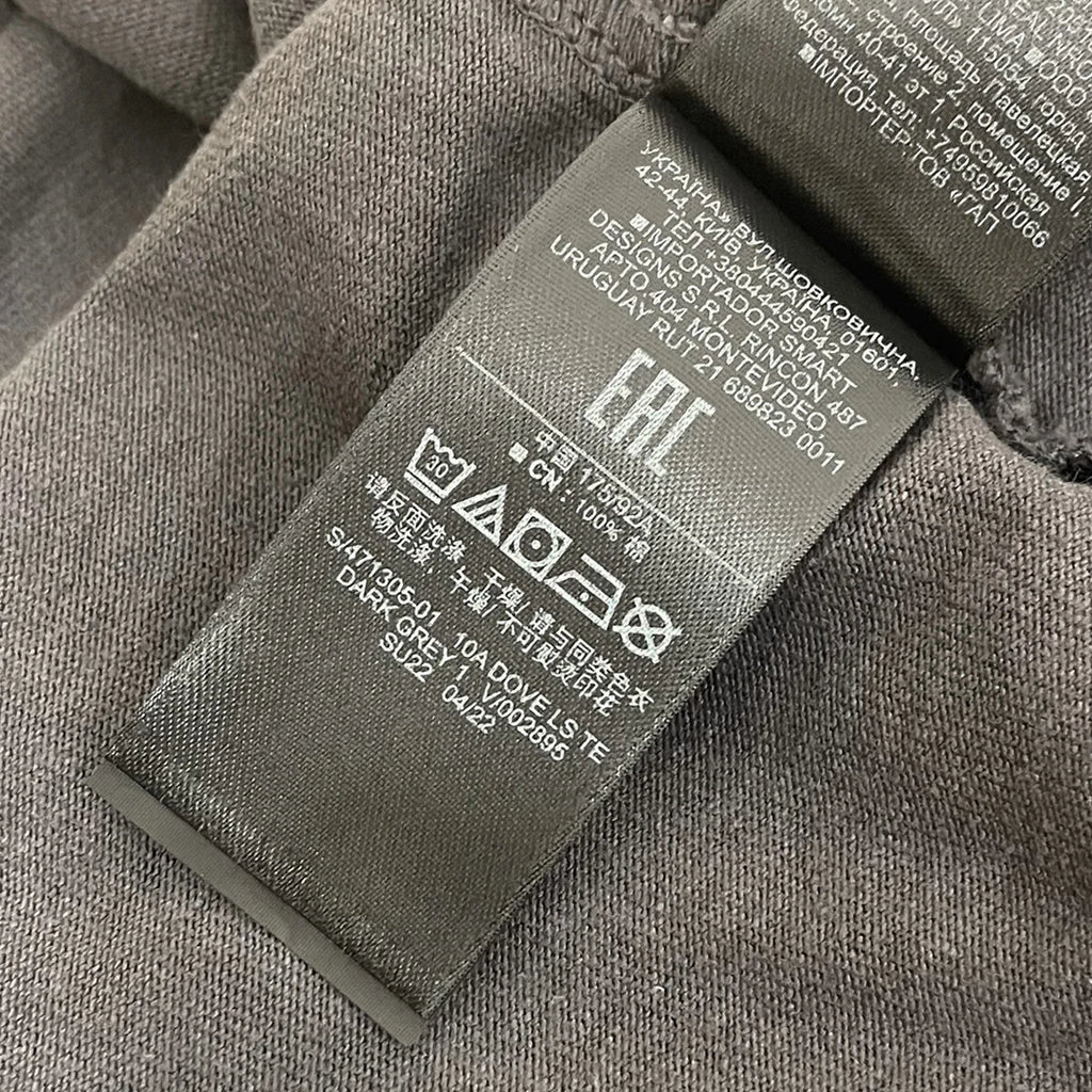 Yeezy Gap Balenciaga Dove Longsleeve Tee Dark Grey LC
