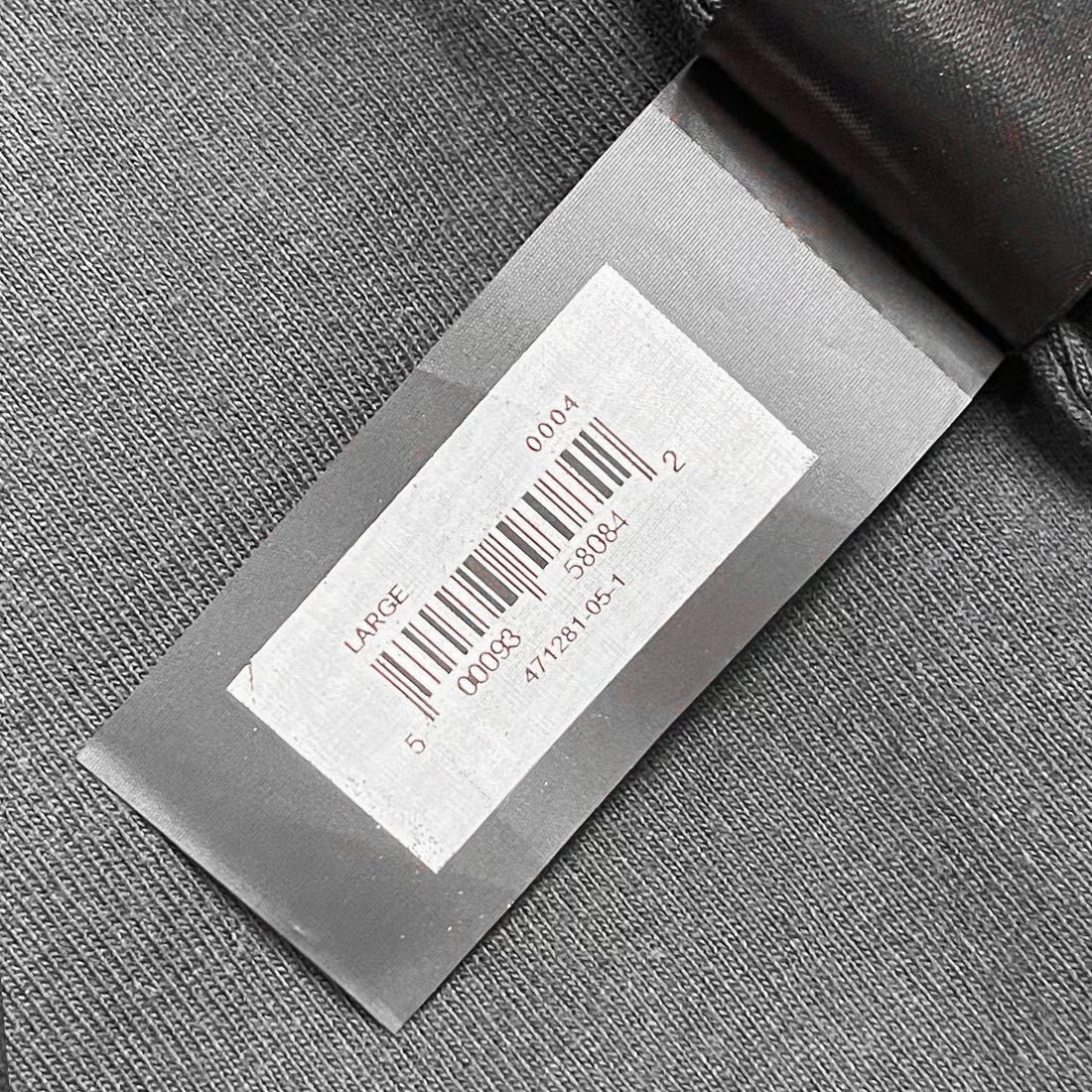 Yeezy Gap Balenciaga Dove No Seam Tee Black LC