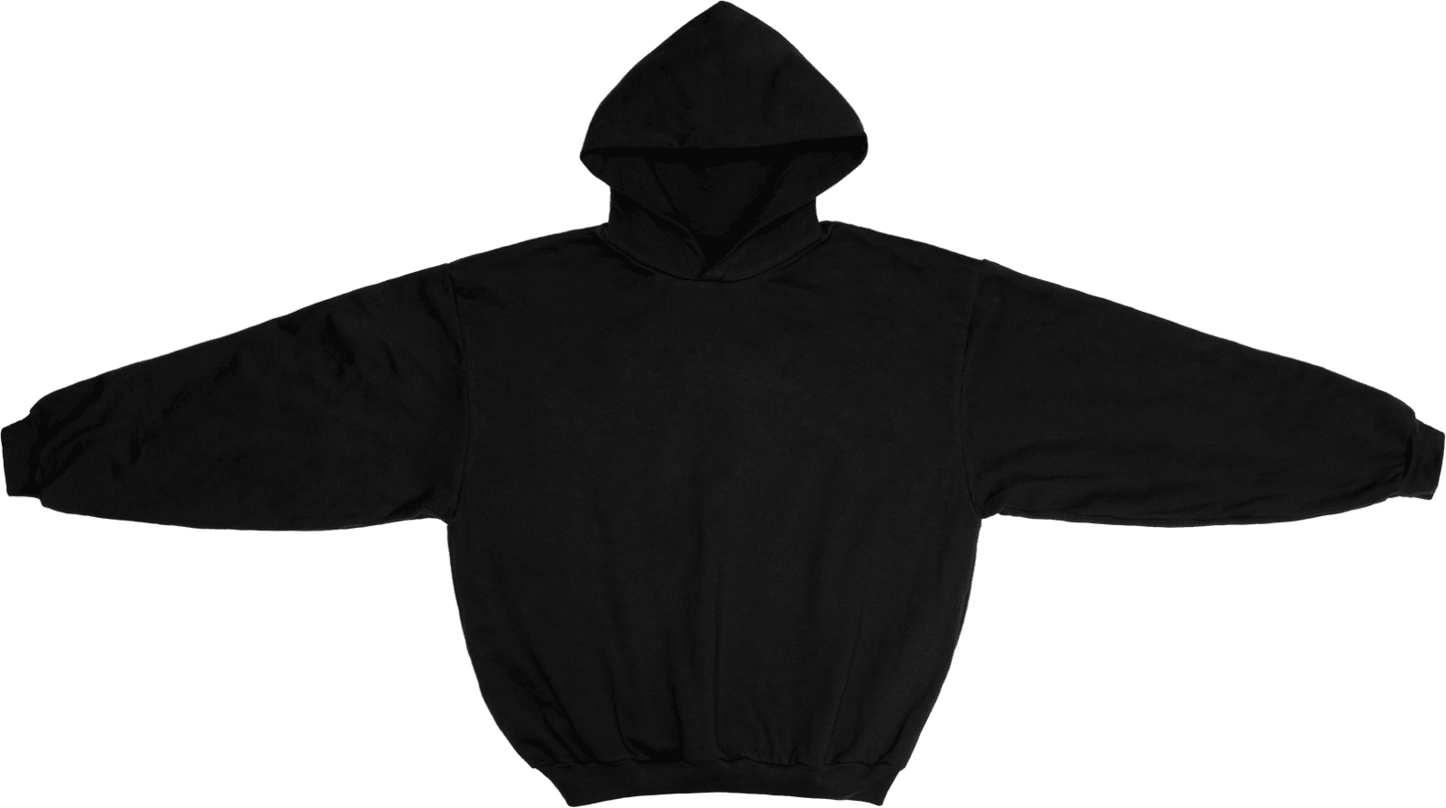 Yeezy Gosha Hoodie Black (Blank)
