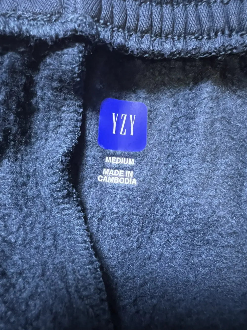 Yeezy Gap Balenciaga Fleece Jogging Pant Dark Blue LC