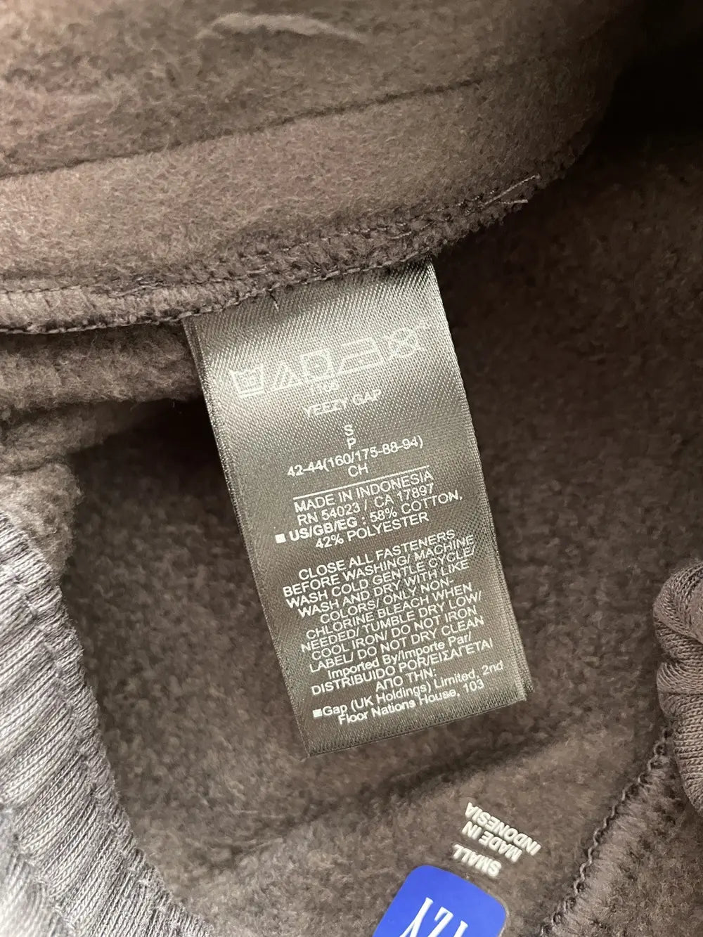 Yeezy Gap Balenciaga Fleece Jogging Pant Black LC
