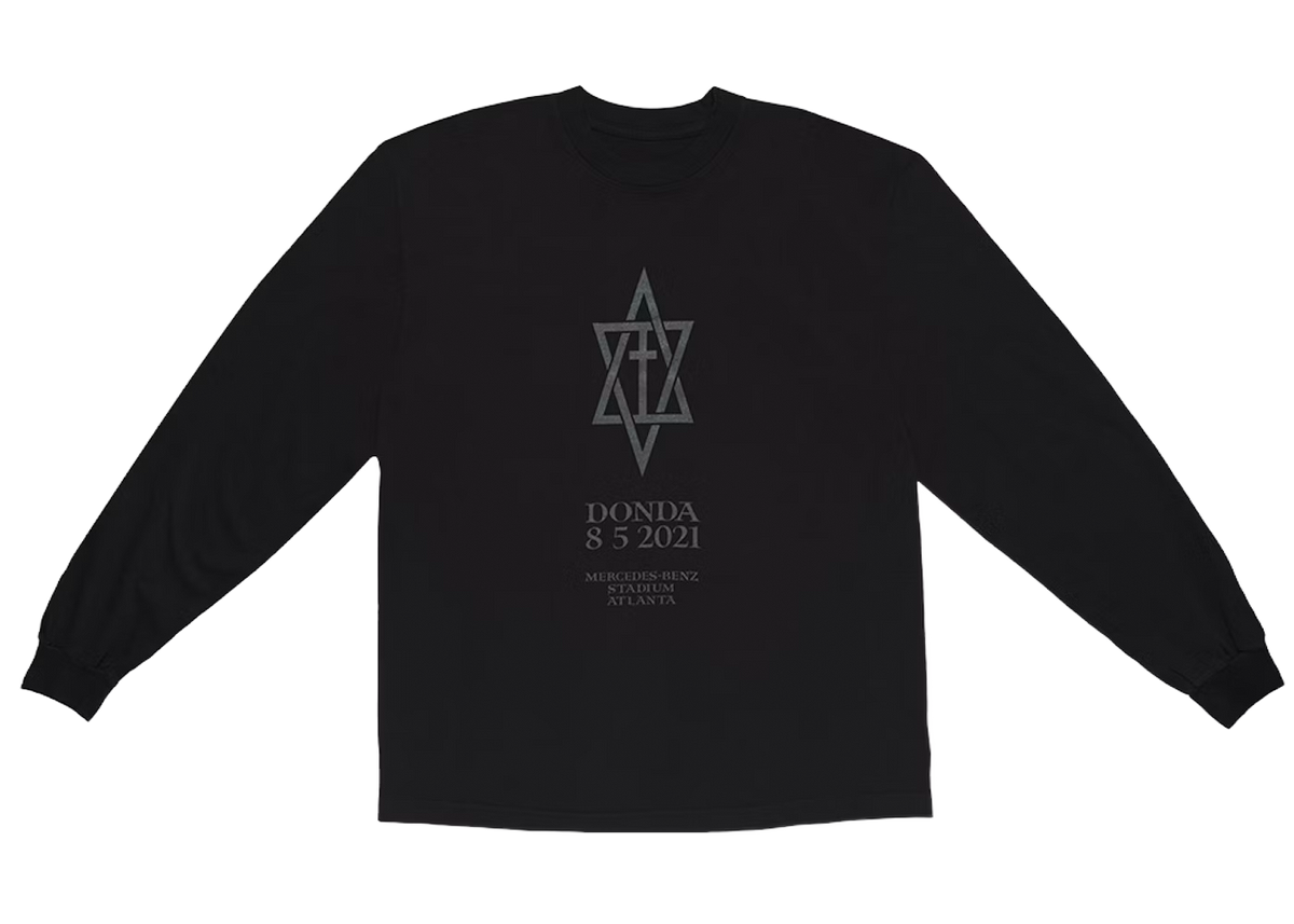 Donda Listening Event Longsleeve Black