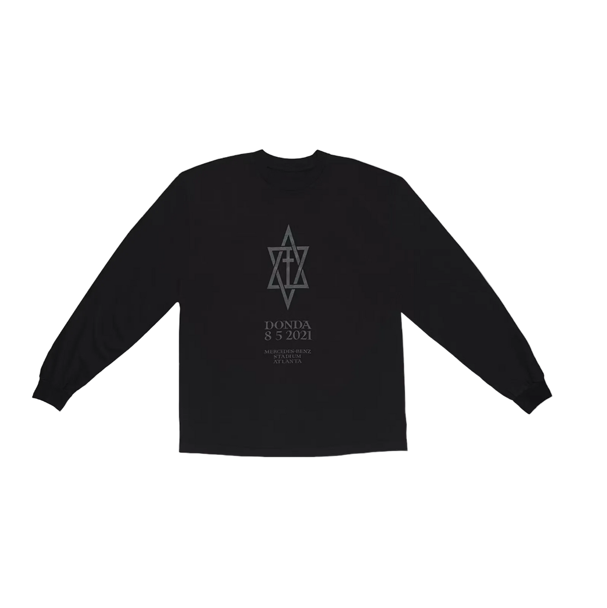 Donda Listening Event Longsleeve Black