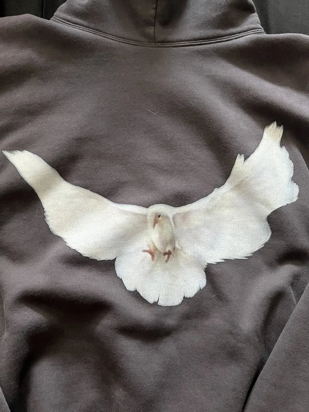 Yeezy Gap Balenciaga Dove Hoodie Dark Grey LC