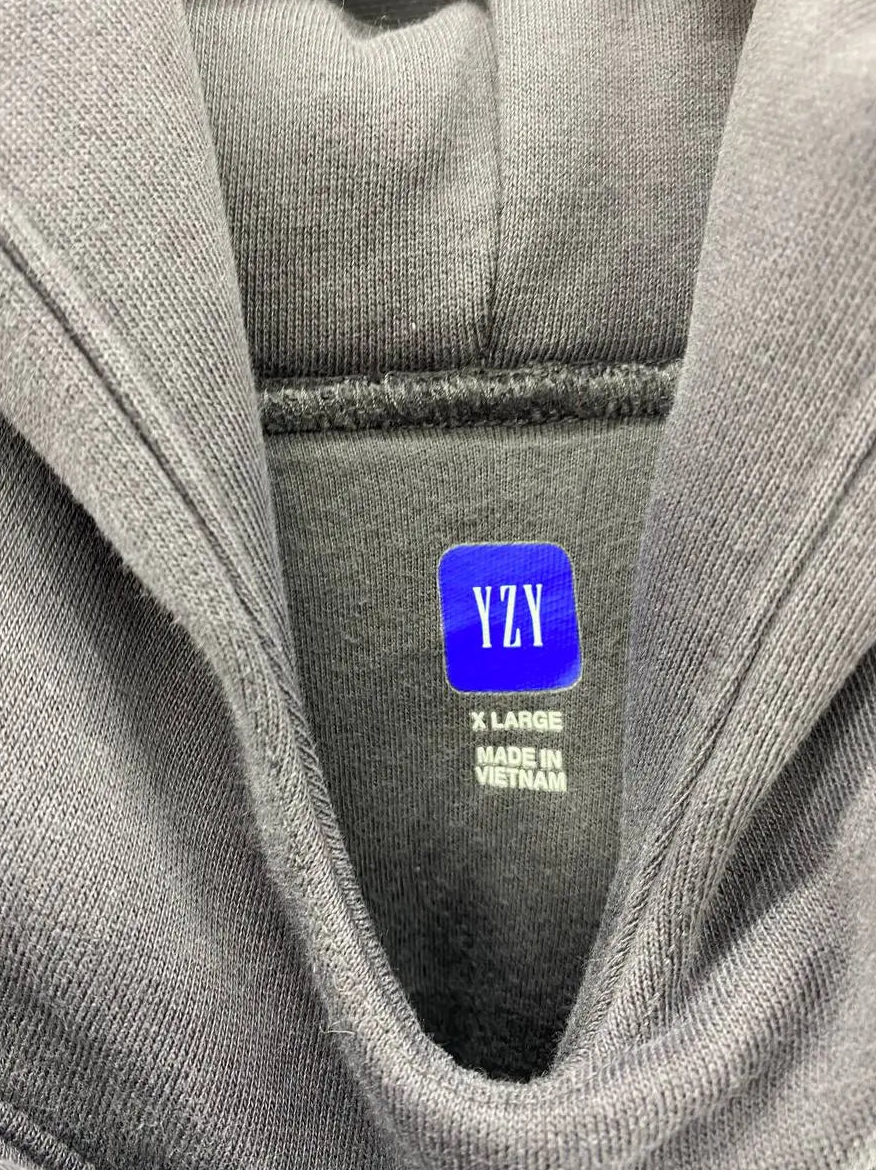 Yeezy Gap Balenciaga Dove Hoodie Dark Grey LC